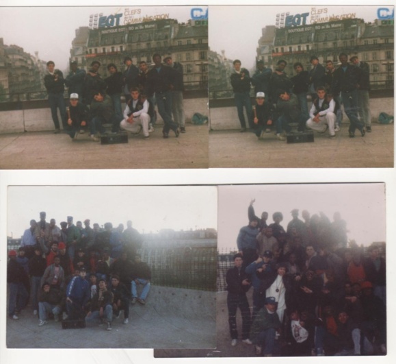 1987 TCF crew à montparnasse & les halles